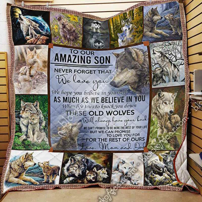 Believe In Yourself As Much As We Believe In You Quilt Blanket