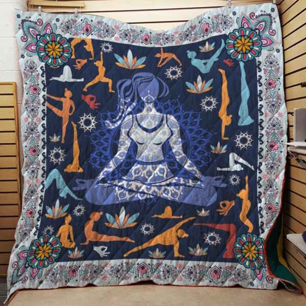 Best Yoga 3D Quilt Blanket