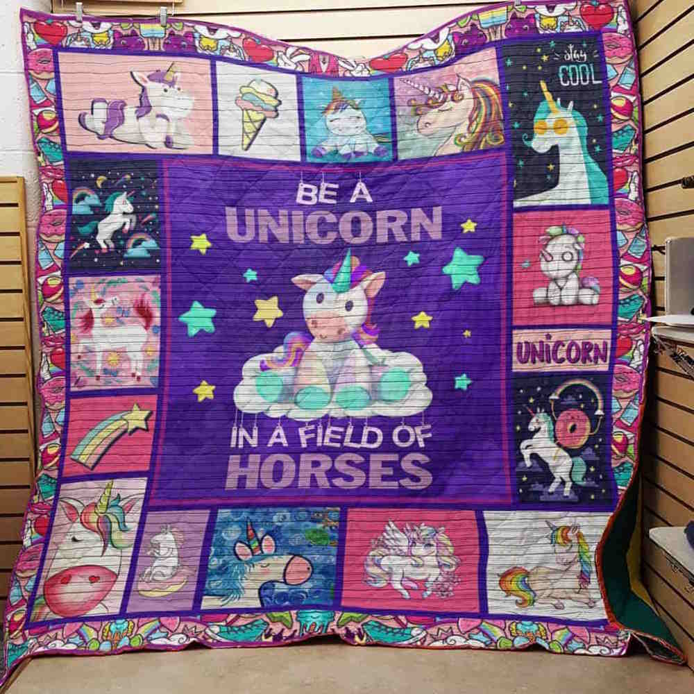 Beunicorn Infield Of Hoes 3D Quilt Blanket