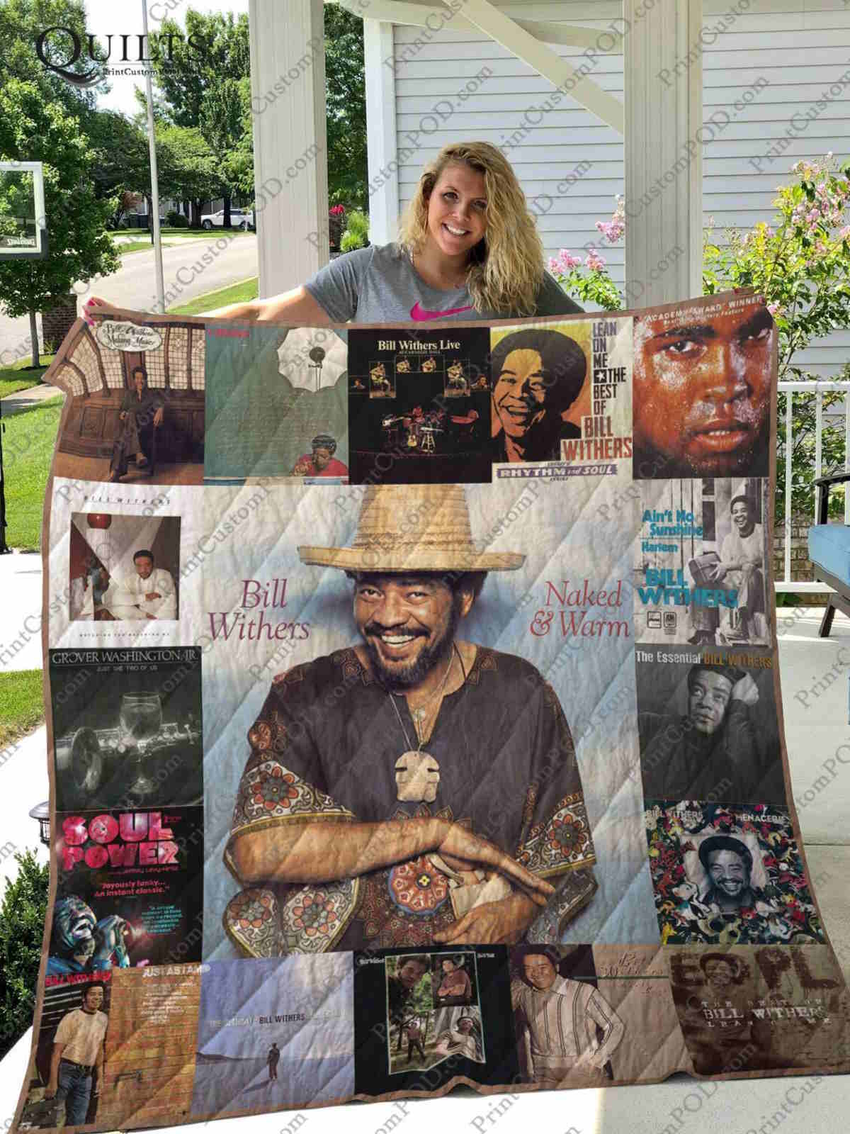 Bill Withers Albums 3D Quilt Blanket