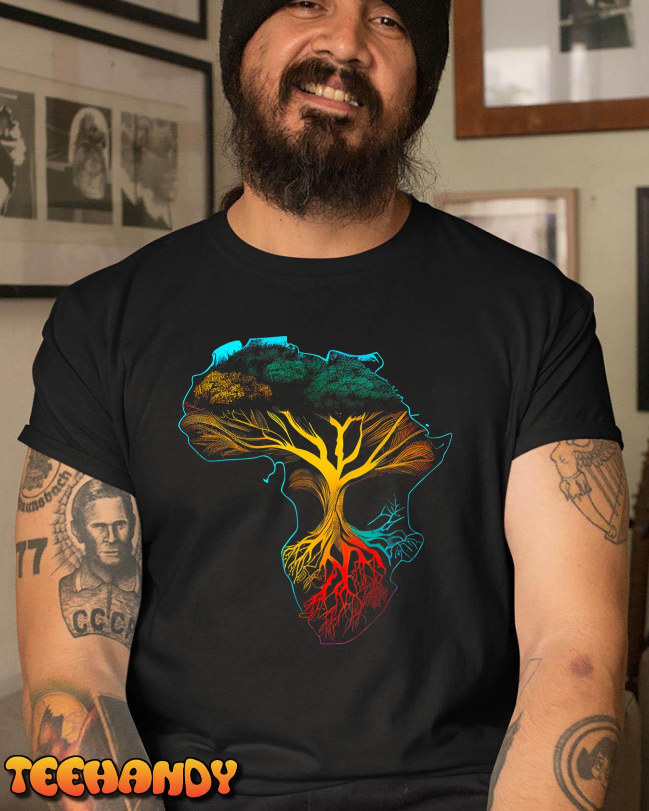 Black History Month – African American Ancestors’ Roots T-Shirt