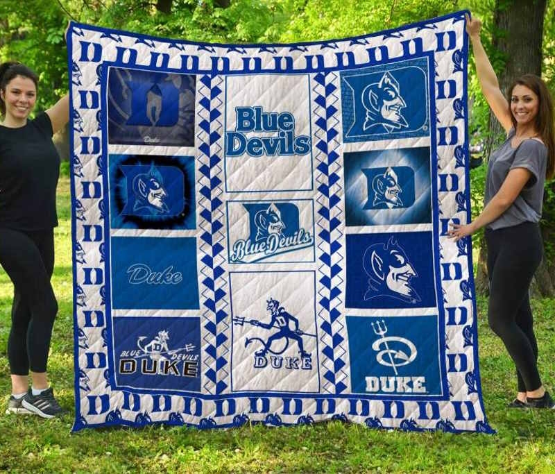 Blue Devils 3D Quilt Blanket