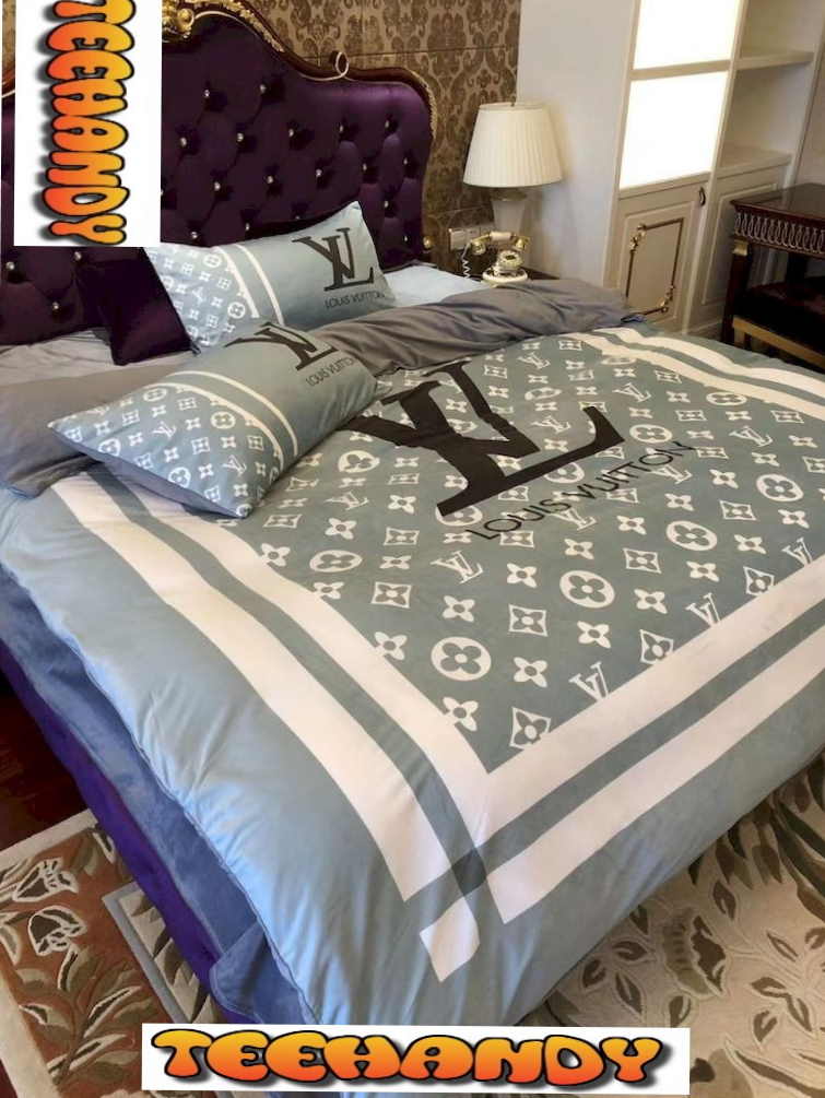 Louis Vuitton Luxury Brand 3D Bedding Sets