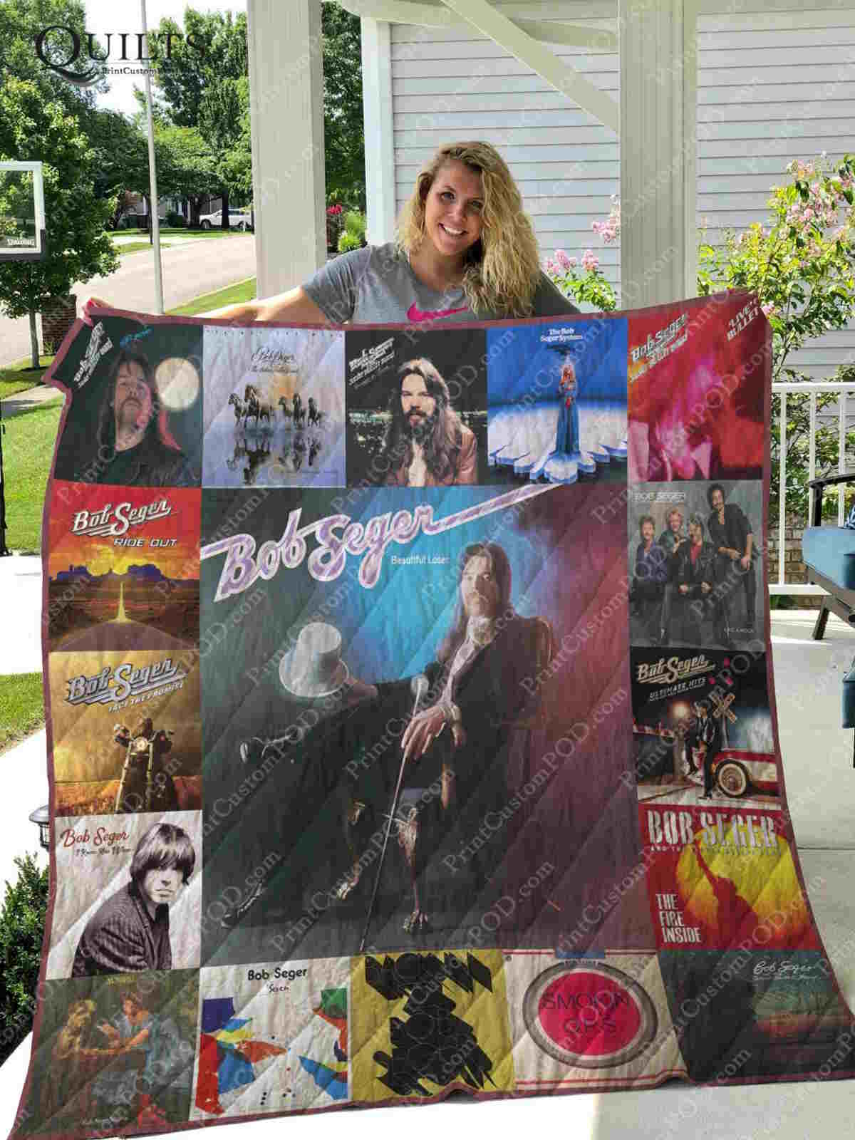 Bob Seger 3D Quilt Blanket