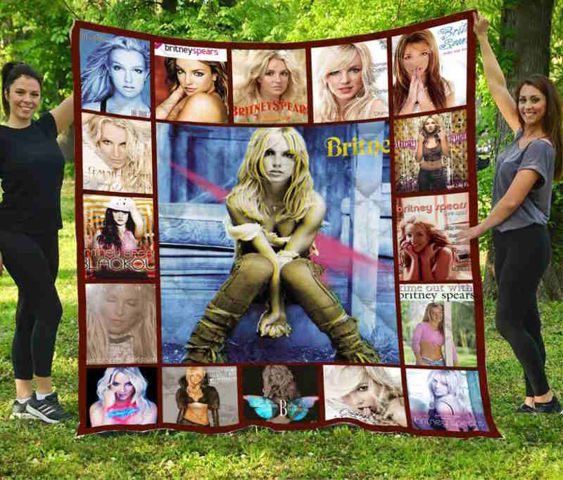 Britney Spears 3D Quilt Blanket