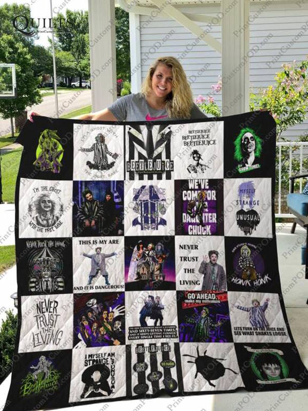 Broadway Beetlejuice 3D Quilt Blanket