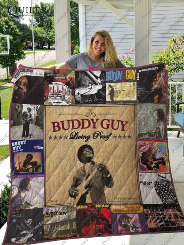 Buddy Guy Albums 3D Quilt Blanket