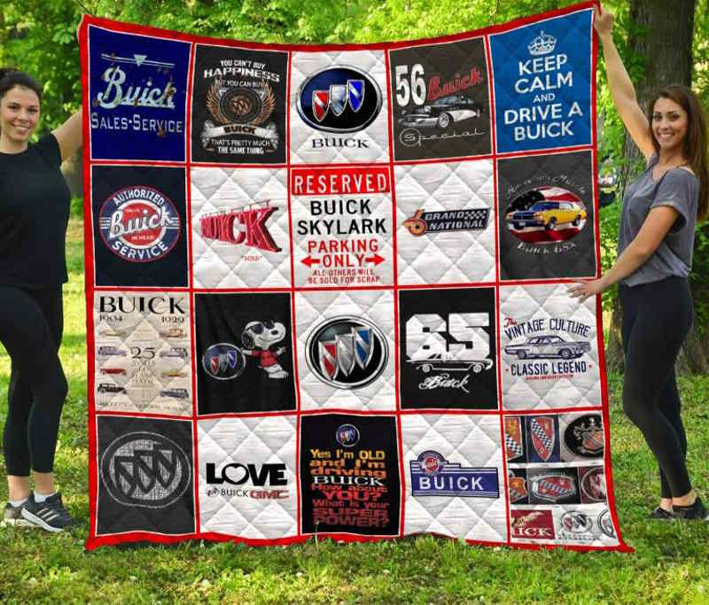 Buick Authorized Servyce 3D Quilt Blanket