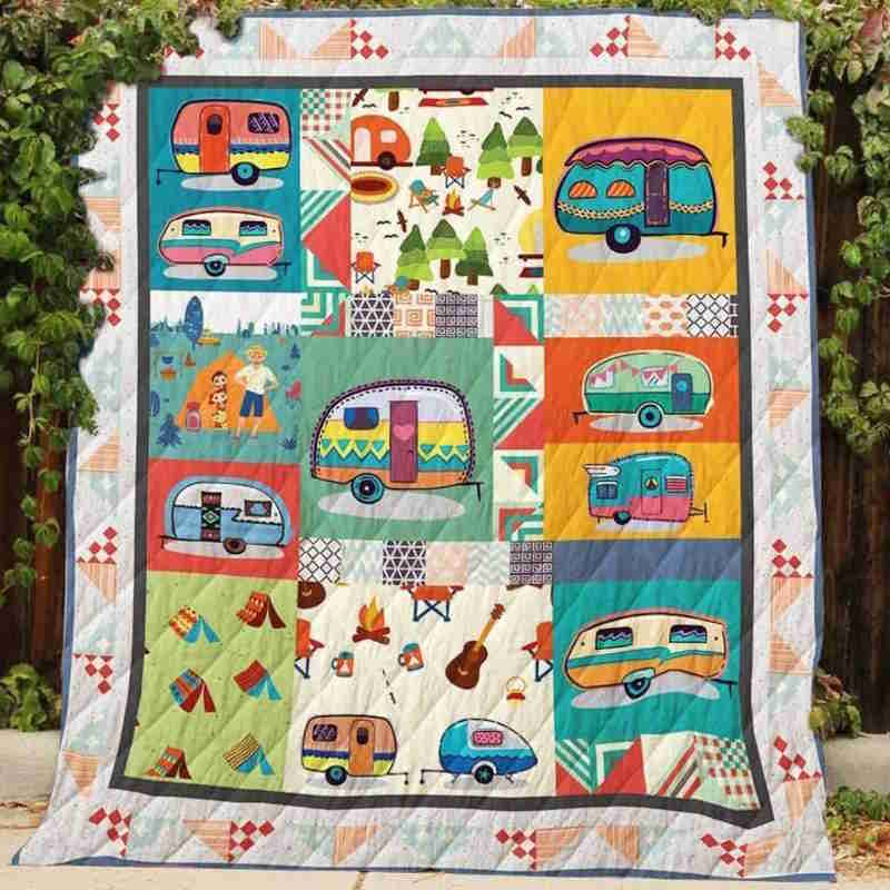 Camping Bbi Bbi Quilt Blanket