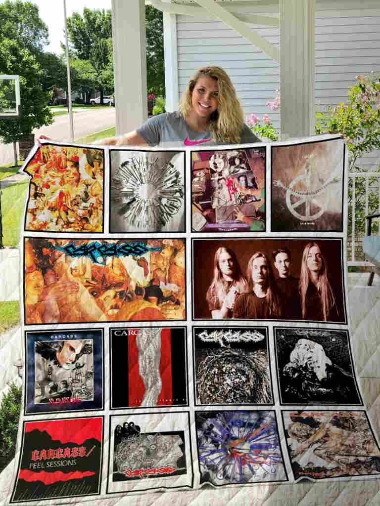 Carcass 3D Quilt Blanket