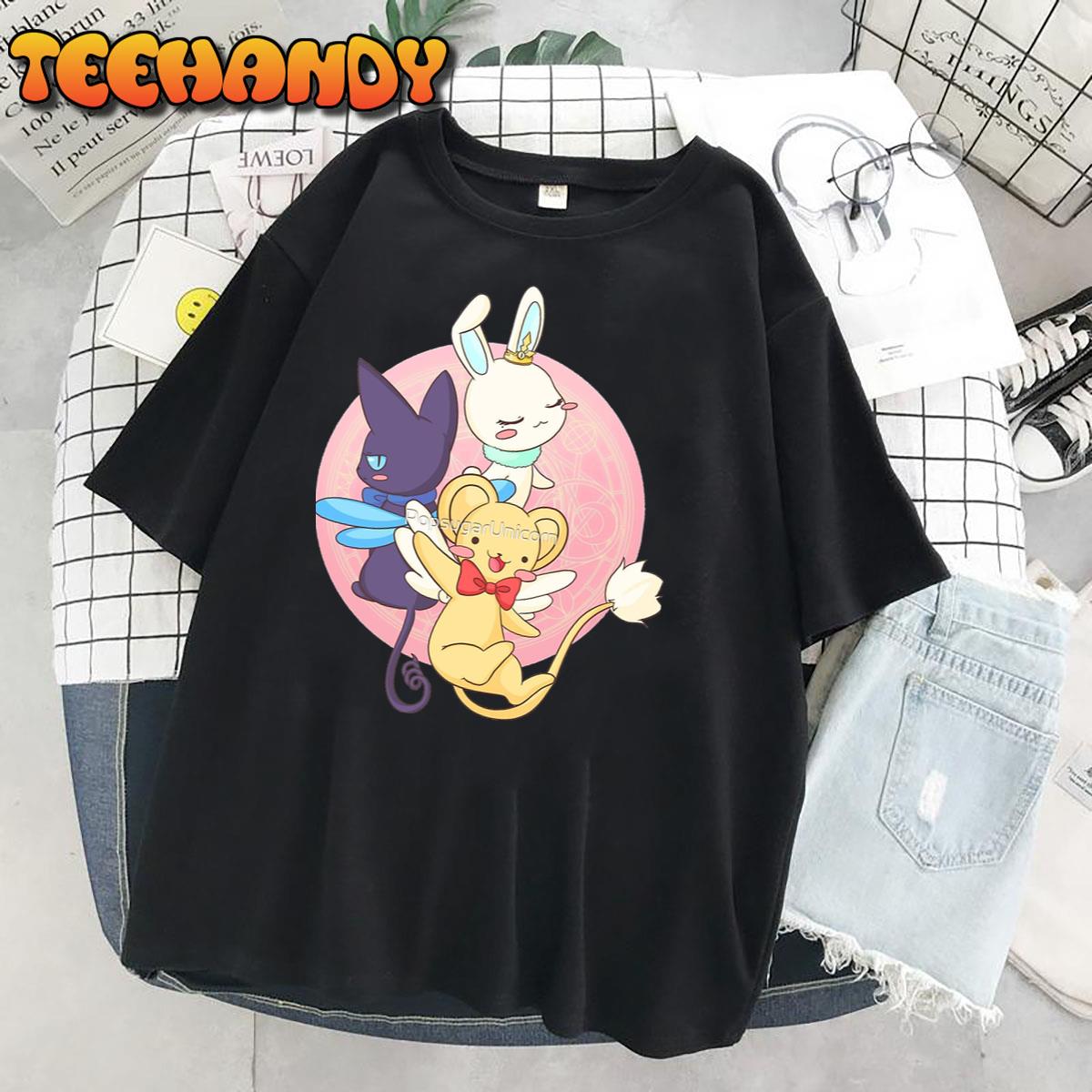 Cardcaptor Sakura The Three Guardians Kero, Spinel, Momo Unisex T-Shirt