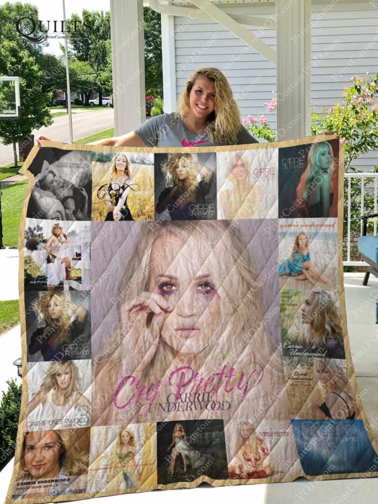 Carrie Underwood Albums 3D Quilt Blanket