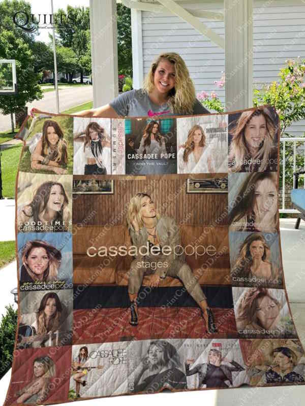 Cassadee Pope 3D Quilt Blanket