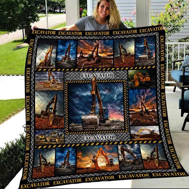 Cat Like 3D Quilt Blanket