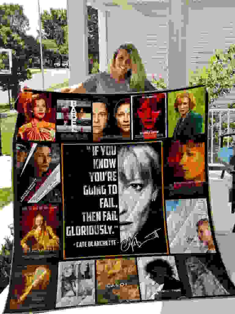 Cate Blanchett Quilt Blanket