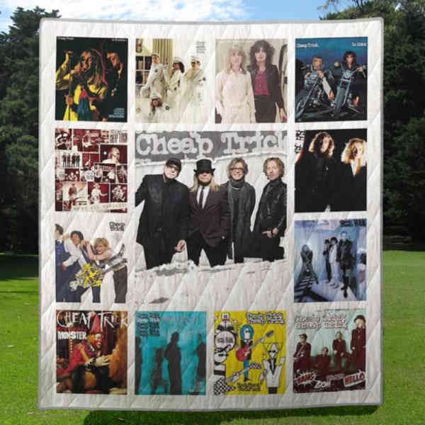 Cheap Trick 3D Quilt Blanket