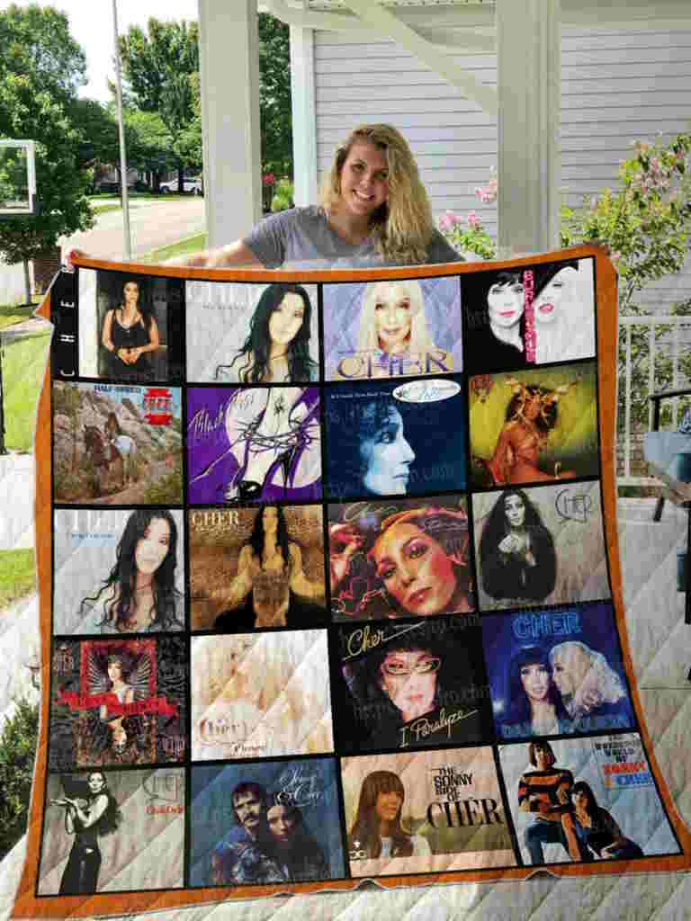 Cher Album 3D Quilt Blanket