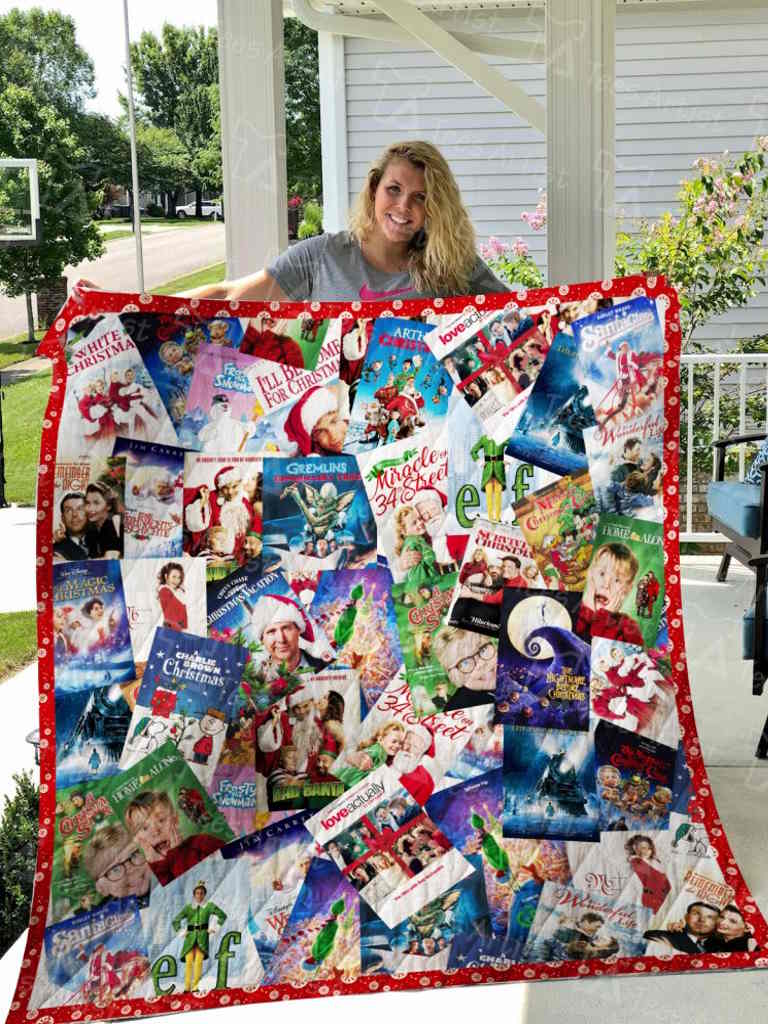 Christmas Movie 3D Quilt Blanket