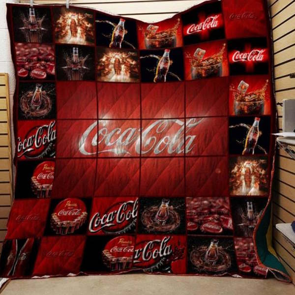 Coca 3D Quilt Blanket