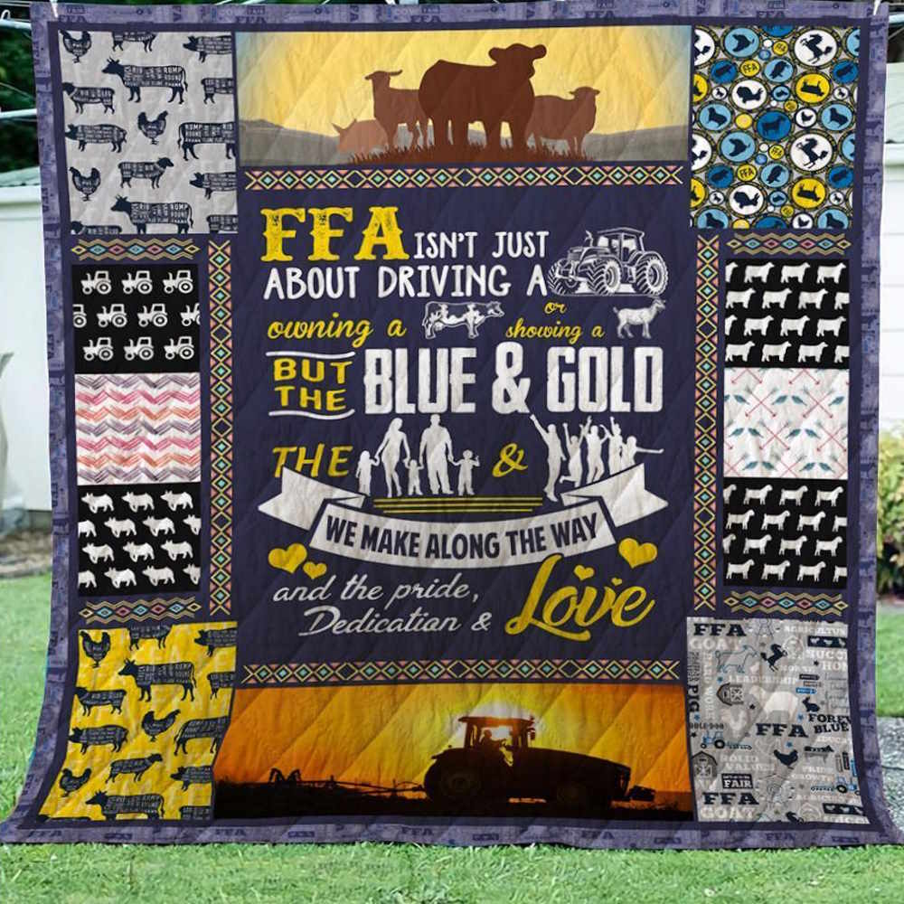 Cow In Sunset, For Cow Lovers Sk02 Quilt Blanket