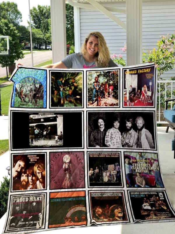 Creedence Clearwater Revival 3D Quilt Blanket