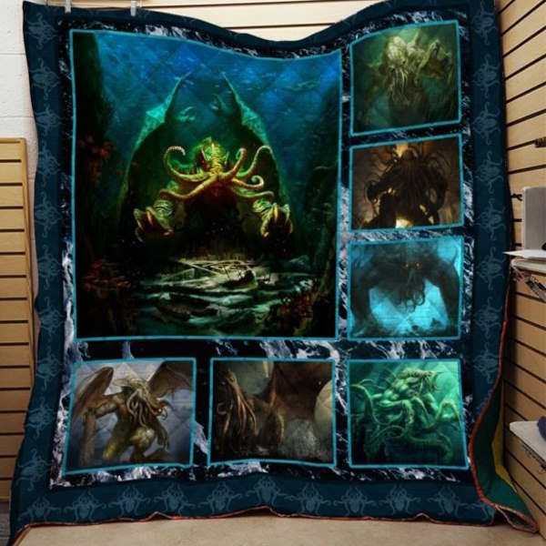 Cthulhu Personalized Quilt Blanket