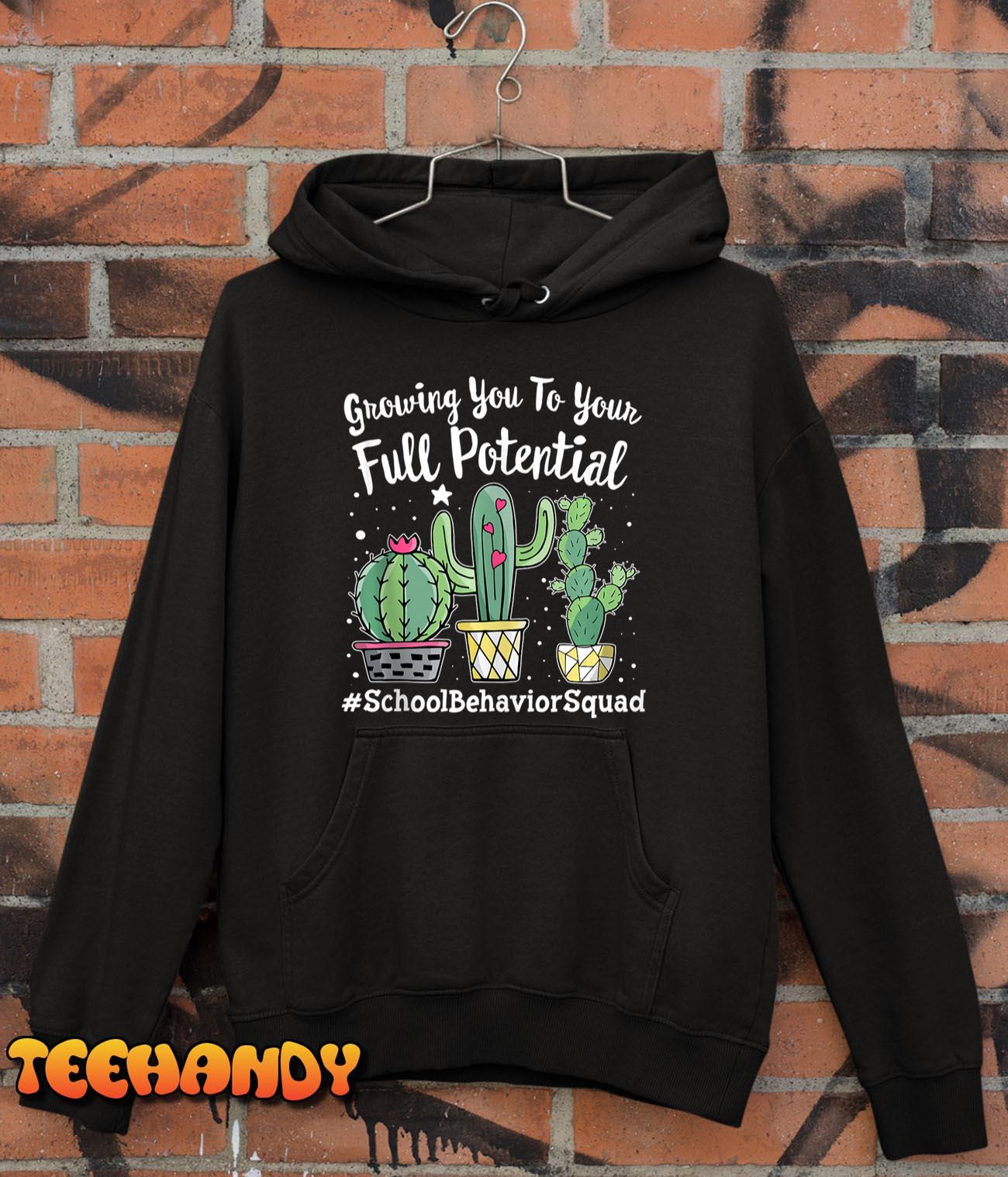 Cute School Behavior Squad Appreciation Week Back To School Hoodie