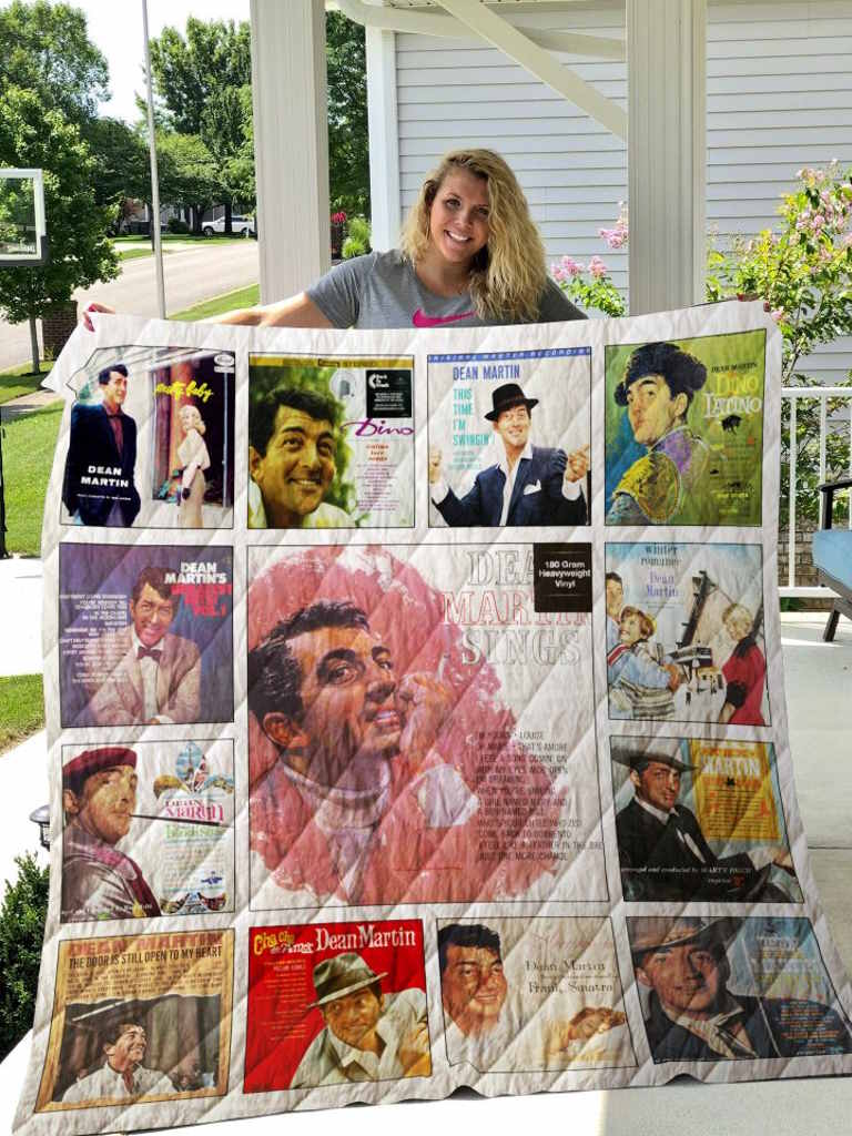 Dean Martin Albums 3D Quilt Blanket