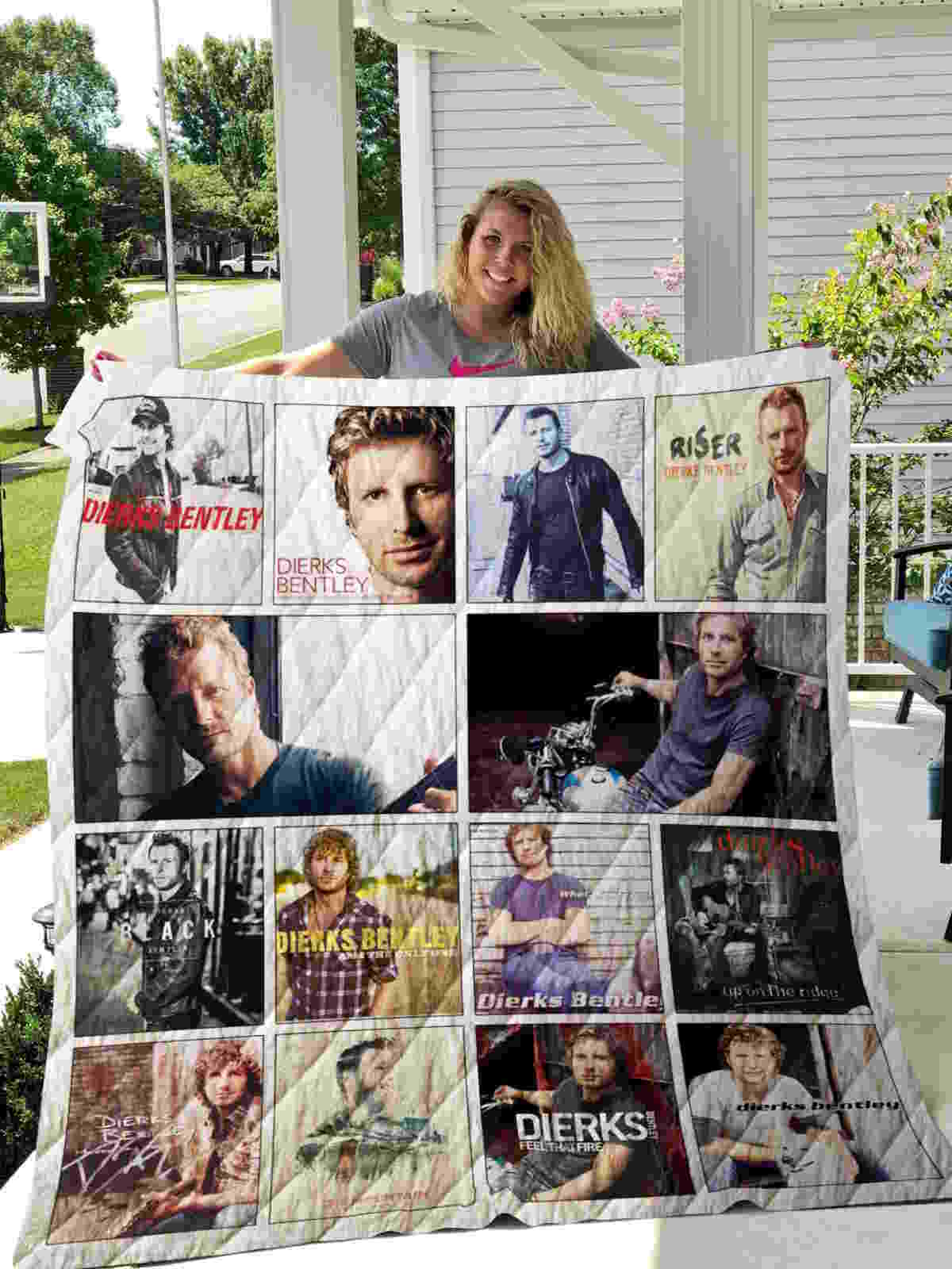 Dierks Bentley Albums 3D Quilt Blanket