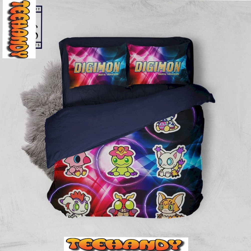 Digimon New Style 3D Bedding Set