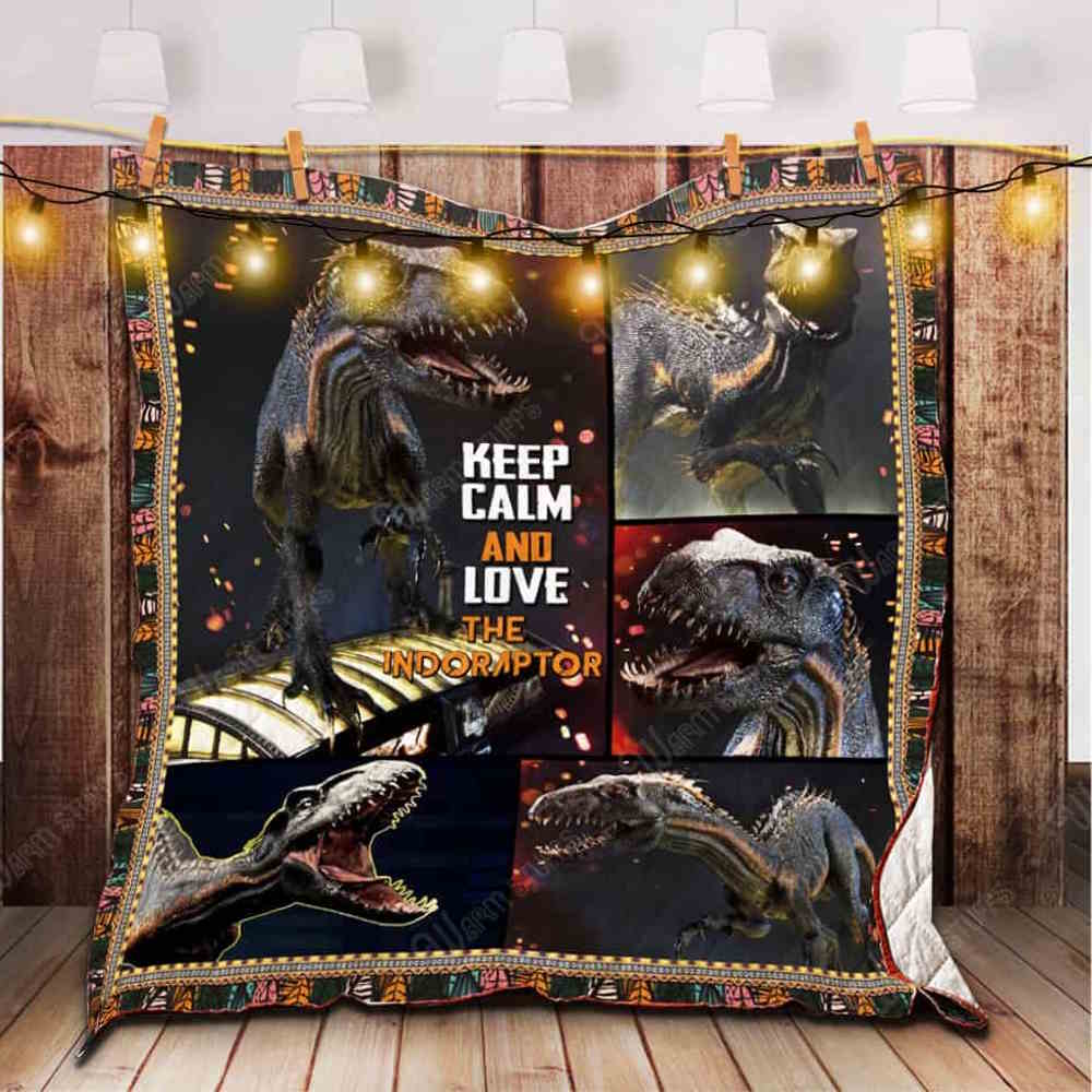 Dinosaur Indoraptor 3D Quilt Blanket