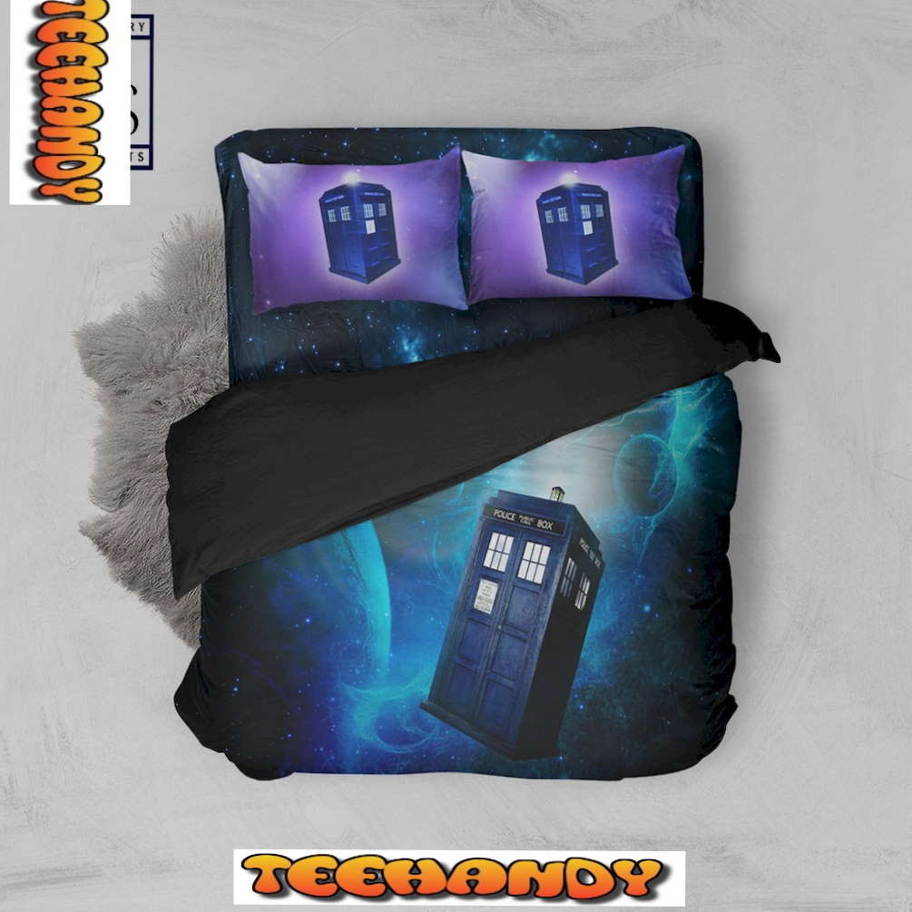 Doctor Who TARDIS 3D Bedding Set