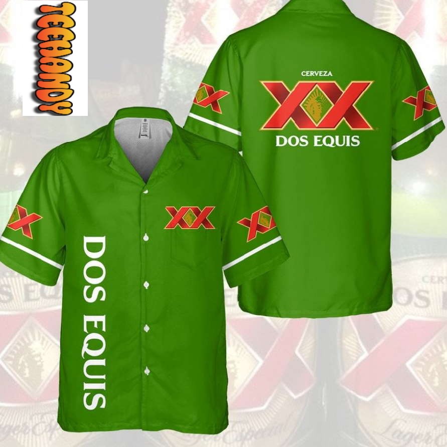 Dos Equis Beer Hawaiian Shirt