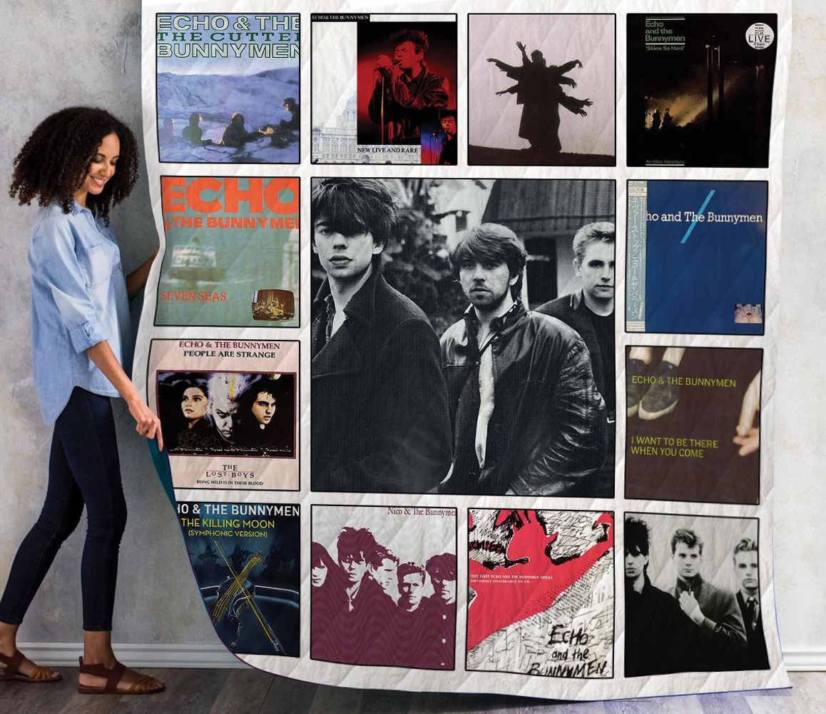 Echo And The Bunnymen Eps Album 3D Quilt Blanket