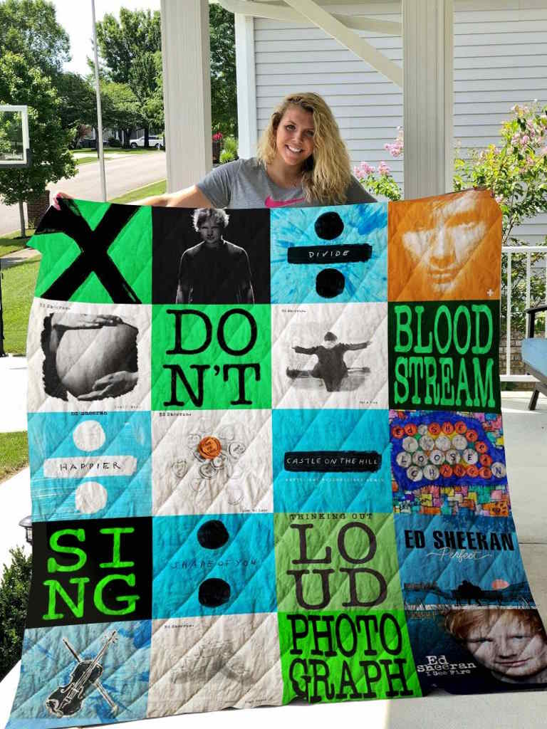 Ed Sheeran 3D Quilt Blanket