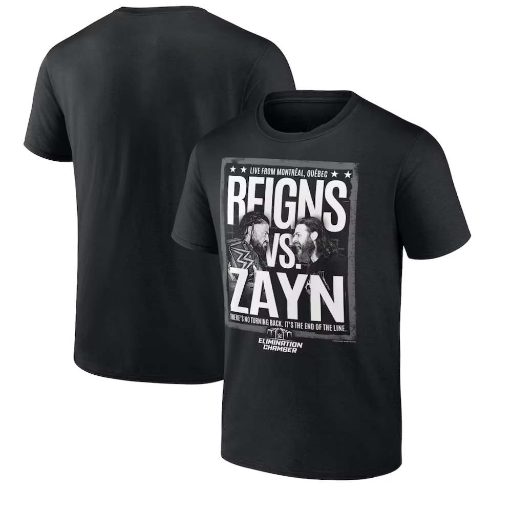 Elimination Chamber 2023 Roman Reigns vs. Sami Zayn T-Shirt