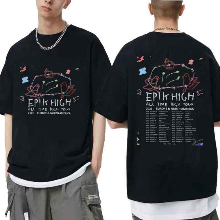 Epik High 2023 Tour Shirt, All Time High’ tour 2023 Kpop Shirt