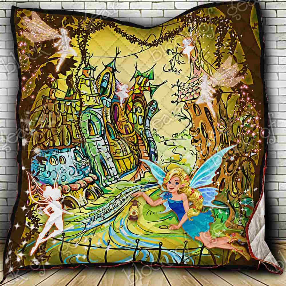 Fairies In The Magic World 3D Quilt Blanket