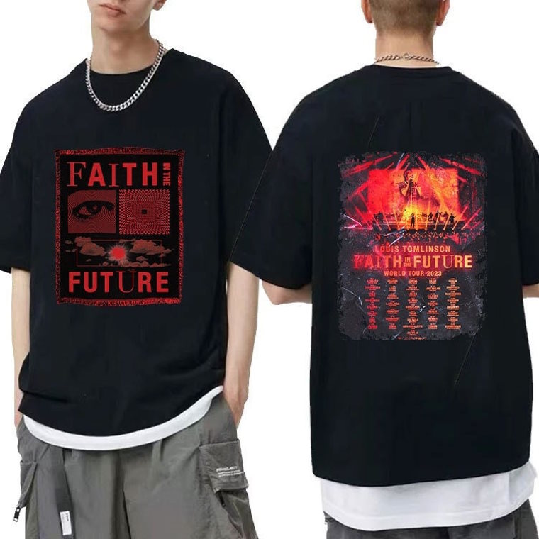 Faith In The Future World Tour 2023 Uk Europe Louis Tomlinson Shirt