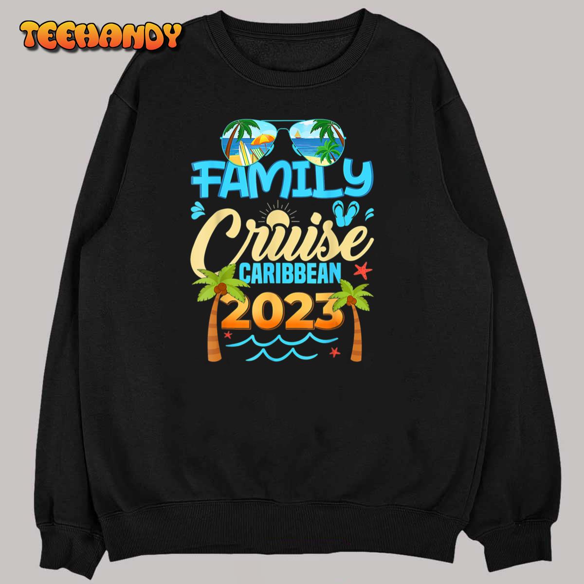 Family Cruise Caribbean 2023 Summer Matching Vacation 2023 T-Shirt