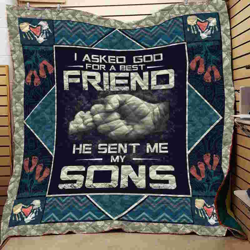 Father And Son 83O34 Quilt Blanket