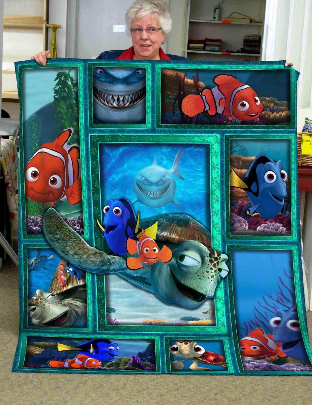 Finding Nemo Funny 3D Quilt Blanket