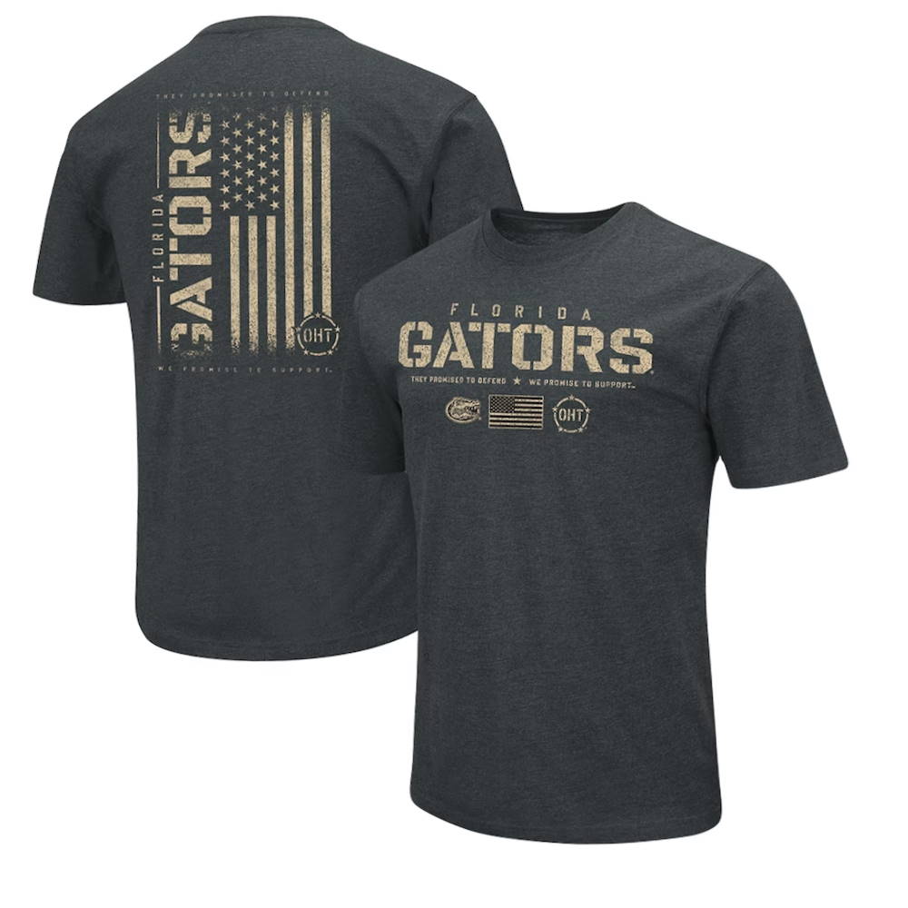 Florida Gators Colosseum OHT Military Appreciation Flag 2.0 T-Shirt