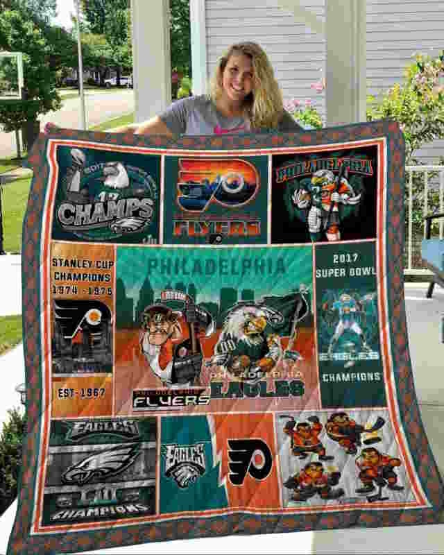 Flyers Eagles 3D Quilt Blanket