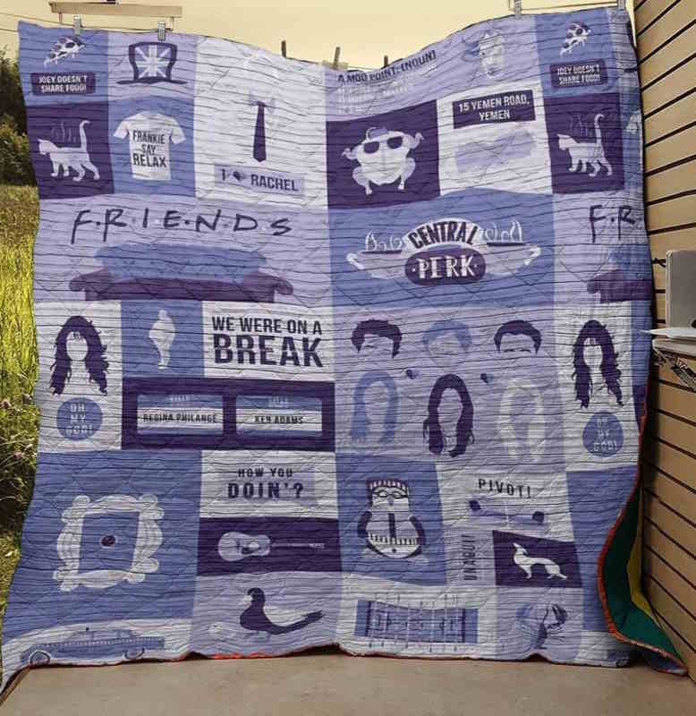 Friends Show Best Images 3D Quilt Blanket