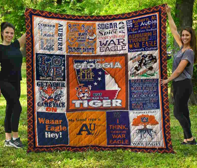 Georgia 3D Quilt Blanket