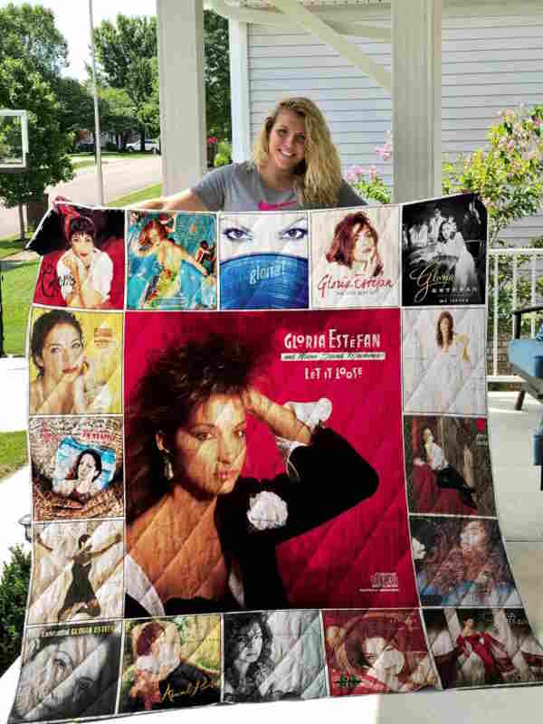 Gloria Estefan 3D Quilt Blanket