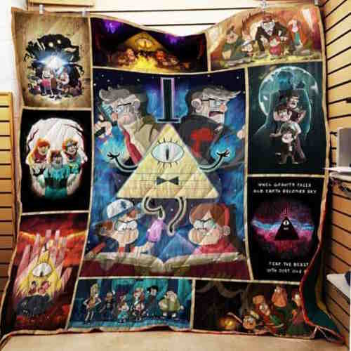 Gravity Falls 3D Quilt Blanket