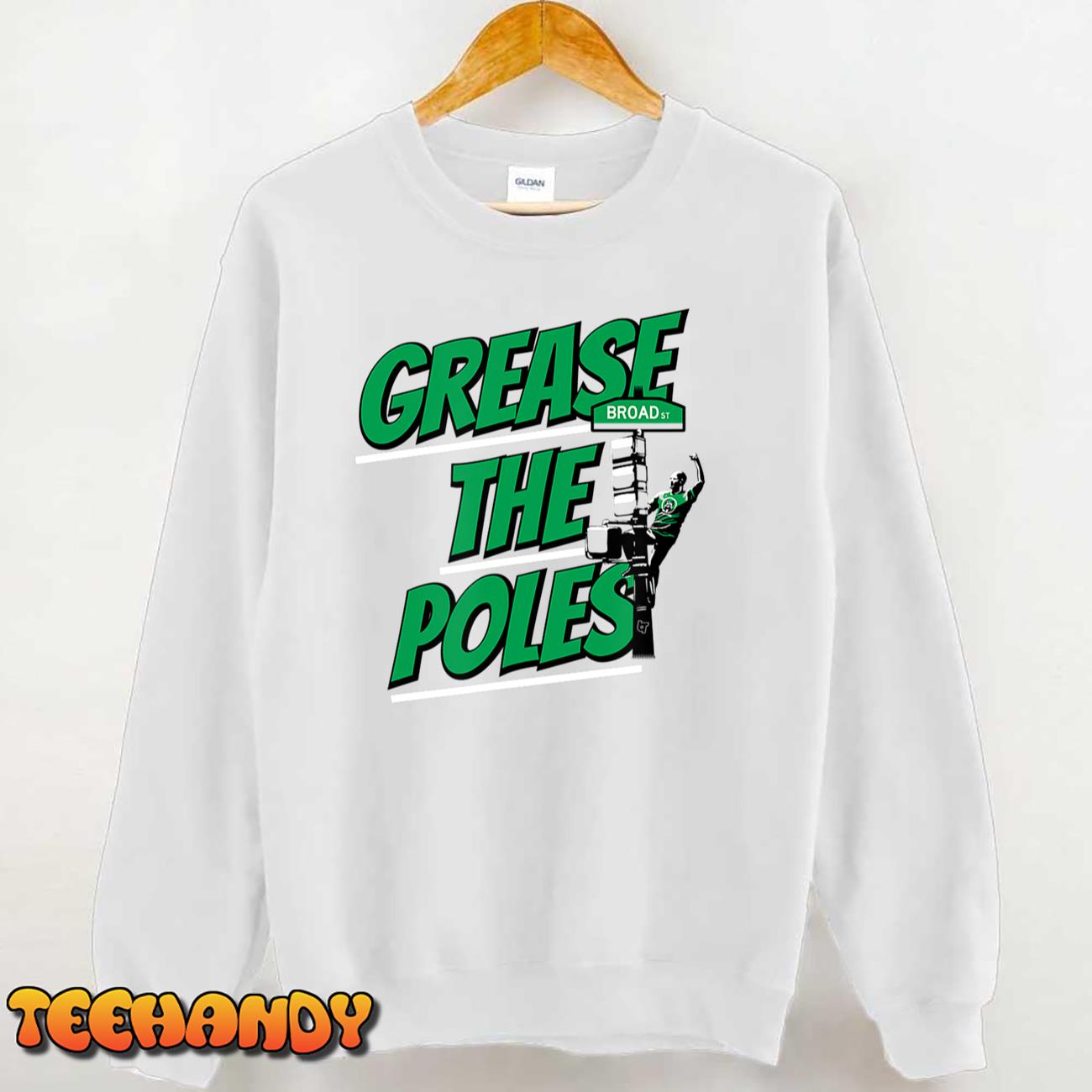 Grease The Poles – Philadelphia Football T-Shirt