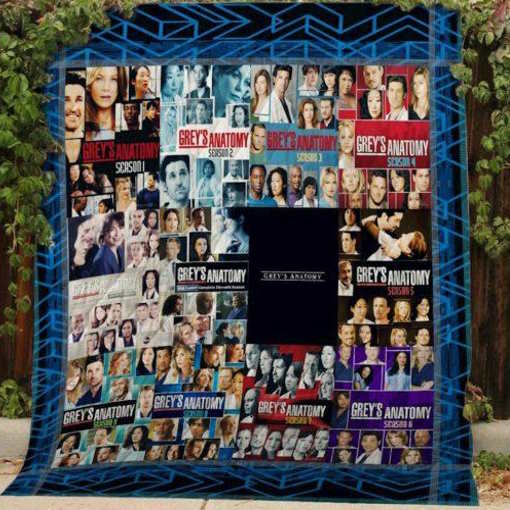 Greys Anatomy 3D Quilt Blanket